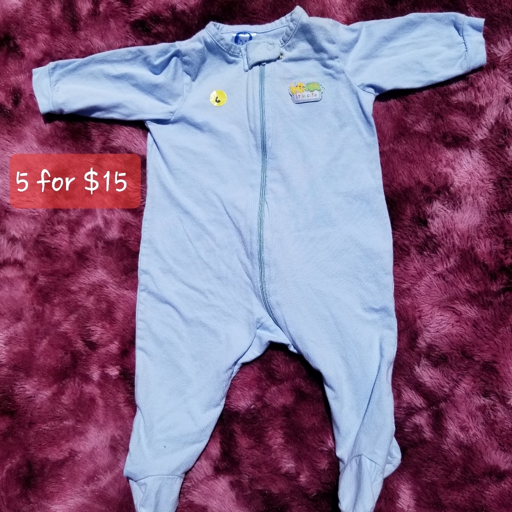 0-3m footed pajamas